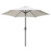 Angel Living 270cm Parasol de Jardín Sombrilla de Aluminio con Mecanismo de Inclinación Sombrilla para Jardín Patio… - Imagen 4