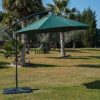 ARCO IRIS MUNDI Arcoiris Sombrilla jardín 300 cm, Sombrilla Jardín, Sombrilla con Manivela, Protección Solar, Parasol… - Imagen 3