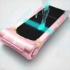 BZLLW Plegable pequeña Cinta de Correr for el hogar, Las Ruedas de Ardilla eléctrica Ejercicio de la Aptitud Caminar… - Imagen 7