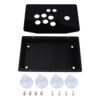 Bewinner 30 x 20 cm DIY Arcade Machine Joystick Panel Acrílico Soporta Varios Juegos Clásicos para Android PC - Imagen 4