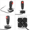 Bewinner Joystick de Vuelo de 8 Vías con Disparador y Botón de Disparo Superior para Juego de Arcade, Trigger Joystick - Imagen 4