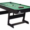 Cougar Mesa de Billar Hustle XL – 6ft | Mesa Plegable Interior con Accesorios | Mesa de Billar Carambola para niños y… - Imagen 4