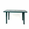 Mesa rectangular Viana 6 plazas. Verde. Mueble terraza jardín| diseño actual| interior y exterior| mobiliario camping… - Imagen 3