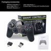 Controlador inalámbrico 2.4G, Gamepad Joystick de Doble Vibración Para Computer PC Smart TV -Negro - Imagen 8