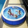 FLHLH Piscina Inflable, Piscina Infantil De Espesor con Malla Capacidad para Tres Personas Y Los Animales De Compañía De… - Imagen 4