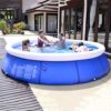 FLHLH Piscina Inflable, Piscina Infantil De Espesor con Malla Capacidad para Tres Personas Y Los Animales De Compañía De… - Imagen 5
