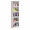 Habitdesign Estantería Juvenil 6 baldas, Librería Vertical, Modelo I-Joy, Acabado en Color Blanco Artik, Medidas: 180 cm… - Imagen 2