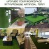 flonatur Césped Artificial Premium Altura 30 mm Modelo BELGRADO para Exterior e Interior, Niños y Perros – Piscinas… - Imagen 3