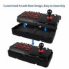 JFUNE Real Arcade Pro Fight Stick for Nintendo Switch/PS4/PS3/Android/PC, E-Sports Game Rocker Street Arcade Fighter - Imagen 4