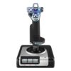 Logitech G Saitek X52 Pro Flight Palanca y Acelerador de Simulación, Pantalla LCD, Mecanismo de Centrado Mediante… - Imagen 4