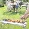 Mbuynow Barbacoa de Carbón, BBQ Gran Tamaño para la Fiesta BBQ de Familia Jardín Exterior de 5-10 Personas - Imagen 4