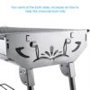 Mbuynow Barbacoa de Carbón, BBQ Gran Tamaño para la Fiesta BBQ de Familia Jardín Exterior de 5-10 Personas - Imagen 5