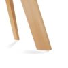 Mc Haus Lena Blanca x4 - Pack de 4 sillas de Comedor, diseño nórdico con Asiento Acolchado y Respaldo ergonómico - Imagen 7