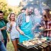 Minterest Barbacoa Portatil, Parrilla de Carbón de Barbacoa Plegable Portátil de Acero Mini Barbacoa Pequeña Inoxidable… - Imagen 4