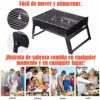 Minterest Barbacoa Portatil, Parrilla de Carbón de Barbacoa Plegable Portátil de Acero Mini Barbacoa Pequeña Inoxidable… - Imagen 7