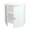Samblo Armario Bajo de Cocina con 2 Puertas, Blanco, 26.5 x 60 x 60 cm - Imagen 4