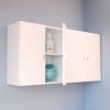 Samblo Armario Bajo de Cocina con 2 Puertas, Blanco, 26.5 x 60 x 60 cm - Imagen 5