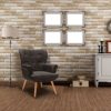 Sillón Ikayaa de tela, muebles de sala de estar para relajarse - Imagen 3