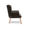 Sillón Ikayaa de tela, muebles de sala de estar para relajarse - Imagen 6