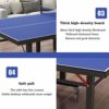 Stoge 2020 Mesa De Tennis con Juego De Paleta De Red Y Ping Pong, Mesa De Ping Pong Interior/Exterior, Mesas De Juego… - Imagen 5