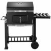 TecTake Barbacoa Barbecue Grill con Carbón Vegetal Parrilla Fumador - varios modelos - (Grill con carbón vegetal de lujo… - Imagen 4