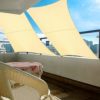 TedGem Vela de Sombra, Vela de Sombra Rectangular 2 x 3 Metros, protección Rayos UV, Toldo Resistente e Lmpermeable… - Imagen 5